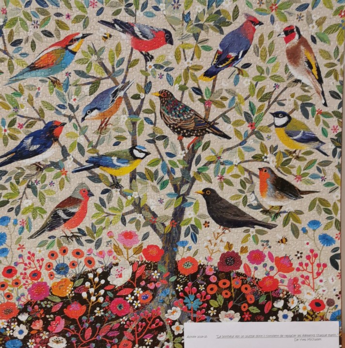 Le bonheur est un puzzle dont il convient de replacer les éléments chaque matin (Yves Michallet)